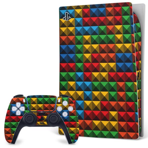 SONY PS5 �f�W�^���G�f�B�V���� �v���C�X�e�[�V���� ��p�������ȃX�L���V�[�� �\�邾���� �f�U�C���X�e�b�J�[  �J���t���@���S�@�h�b�g�@�͗l 007717