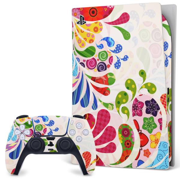 SONY PS5 �f�W�^���G�f�B�V���� �v���C�X�e�[�V���� ��p�������ȃX�L���V�[�� �\�邾���� �f�U�C���X�e�b�J�[  �ԁ@�t�����[�@�J���t���@�͗l 007726