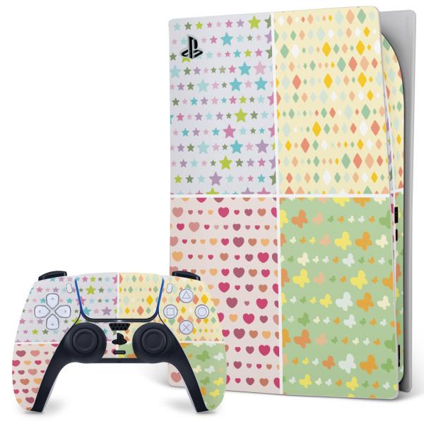 SONY PS5 �f�W�^���G�f�B�V���� �v���C�X�e�[�V���� ��p�������ȃX�L���V�[�� �\�邾���� �f�U�C���X�e�b�J�[  �J���t���@�n�[�g�@���@���@�͗l 007751