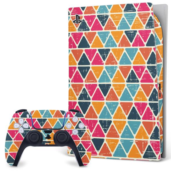 SONY PS5 �f�W�^���G�f�B�V���� �v���C�X�e�[�V���� ��p�������ȃX�L���V�[�� �\�邾���� �f�U�C���X�e�b�J�[  �O�p�@�J���t���@�͗l 007756