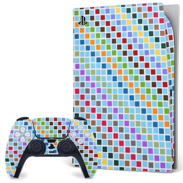 SONY PS5 �f�W�^���G�f�B�V���� �v���C�X�e�[�V���� ��p�������ȃX�L���V�[�� �\�邾���� �f�U�C���X�e�b�J�[  �J���t���@���C���@�͗l�@���C���{�[ 007778