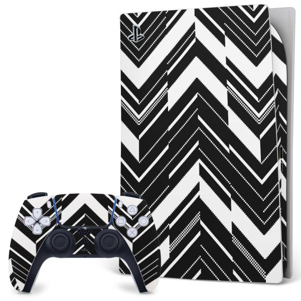 SONY PS5 �f�W�^���G�f�B�V���� �v���C�X�e�[�V���� ��p�������ȃX�L���V�[�� �\�邾���� �f�U�C���X�e�b�J�[  �����@�u���b�N�@���܂��܁@�͗l 007779