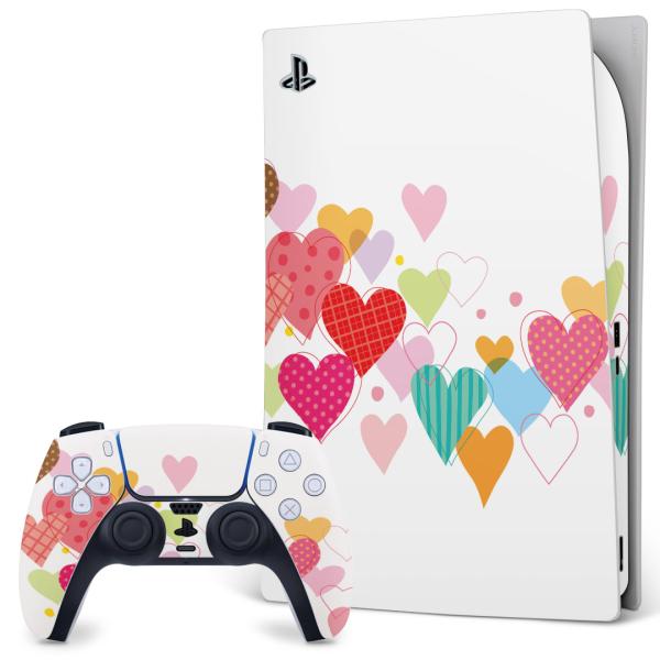 SONY PS5 �f�W�^���G�f�B�V���� �v���C�X�e�[�V���� ��p�������ȃX�L���V�[�� �\�邾���� �f�U�C���X�e�b�J�[  �n�[�g�@�s���N�@���ʁ@�`�F�b�N 007796