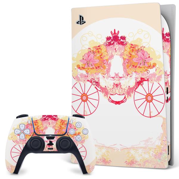 SONY PS5 �f�W�^���G�f�B�V���� �v���C�X�e�[�V���� ��p�������ȃX�L���V�[�� �\�邾���� �f�U�C���X�e�b�J�[  �ԁ@�t�����[�@�s���N�@�n�� 007808