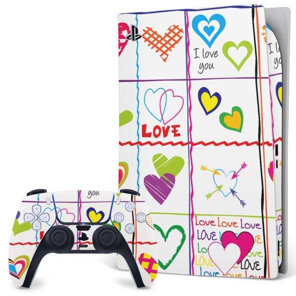 SONY PS5 �f�W�^���G�f�B�V���� �v���C�X�e�[�V���� ��p�������ȃX�L���V�[�� �\�邾���� �f�U�C���X�e�b�J�[  �n�[�g�@�J���t���@�C���X�g 007810