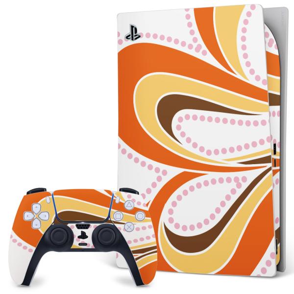 SONY PS5 �f�W�^���G�f�B�V���� �v���C�X�e�[�V���� ��p�������ȃX�L���V�[�� �\�邾���� �f�U�C���X�e�b�J�[  �I�����W�@���F�@�͗l�@�C�G���[ 007812