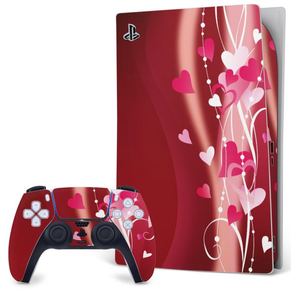 SONY PS5 �f�W�^���G�f�B�V���� �v���C�X�e�[�V���� ��p�������ȃX�L���V�[�� �\�邾���� �f�U�C���X�e�b�J�[  �ԁ@���b�h�@�n�[�g�@�s���N 007840