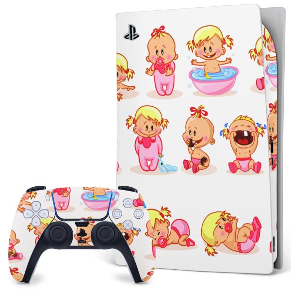 SONY PS5 �f�W�^���G�f�B�V���� �v���C�X�e�[�V���� ��p�������ȃX�L���V�[�� �\�邾���� �f�U�C���X�e�b�J�[  �l���@�C���X�g�@�s���N�@�q�� 007860