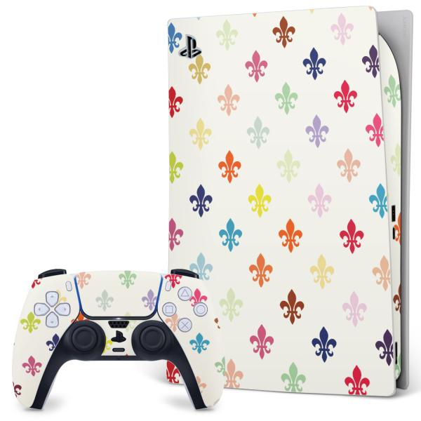 SONY PS5 �f�W�^���G�f�B�V���� �v���C�X�e�[�V���� ��p�������ȃX�L���V�[�� �\�邾���� �f�U�C���X�e�b�J�[  �J���t���@�͗l�@���@�z���C�g 007898