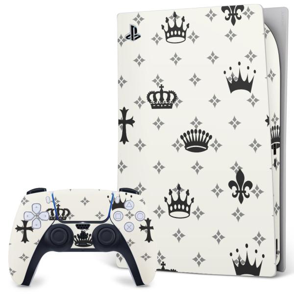 SONY PS5 �f�W�^���G�f�B�V���� �v���C�X�e�[�V���� ��p�������ȃX�L���V�[�� �\�邾���� �f�U�C���X�e�b�J�[  ���@�u���b�N�@�N���E���@�����@�͗l 007905