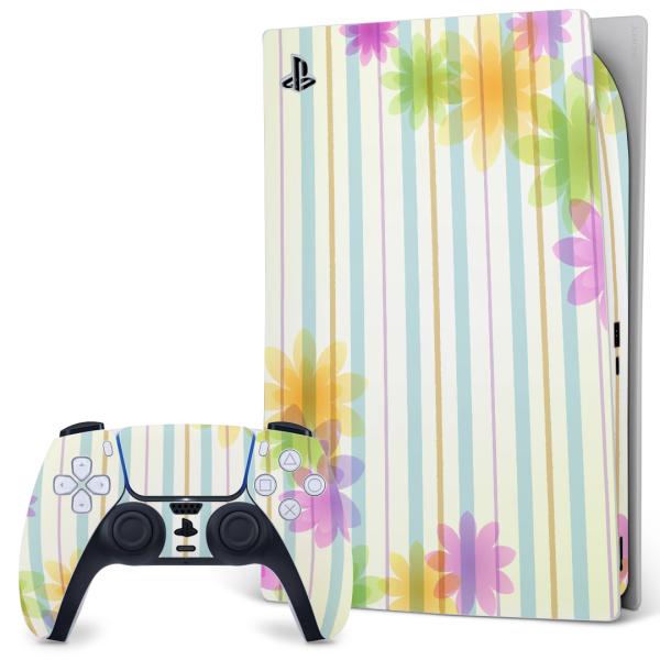 SONY PS5 �f�W�^���G�f�B�V���� �v���C�X�e�[�V���� ��p�������ȃX�L���V�[�� �\�邾���� �f�U�C���X�e�b�J�[  �ԁ@�t�����[�@�J���t���@�X�g���C�v 007908