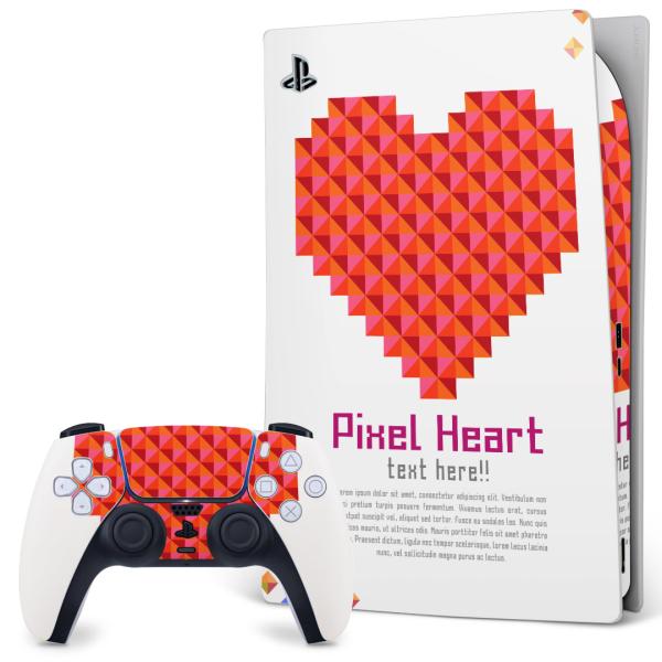 SONY PS5 �f�W�^���G�f�B�V���� �v���C�X�e�[�V���� ��p�������ȃX�L���V�[�� �\�邾���� �f�U�C���X�e�b�J�[  �ԁ@���b�h�@�n�[�g�@�J���t�� 007952