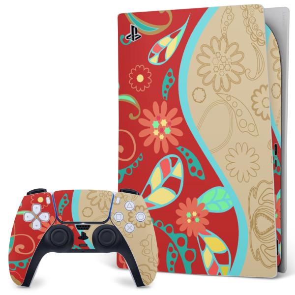 SONY PS5 �f�W�^���G�f�B�V���� �v���C�X�e�[�V���� ��p�������ȃX�L���V�[�� �\�邾���� �f�U�C���X�e�b�J�[  �ԁ@�t�����[�@���F�@�ԁ@���b�h�@�͗l 007958