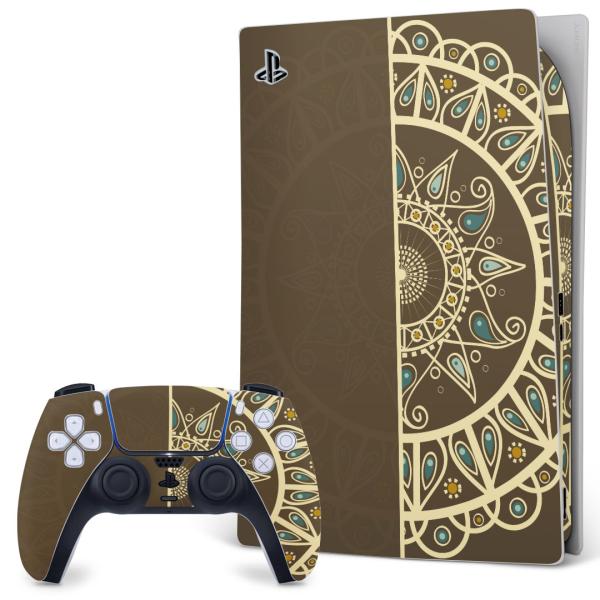 SONY PS5 �f�W�^���G�f�B�V���� �v���C�X�e�[�V���� ��p�������ȃX�L���V�[�� �\�邾���� �f�U�C���X�e�b�J�[  ���[�X�@�ԁ@�t�����[�@�͗l 007969