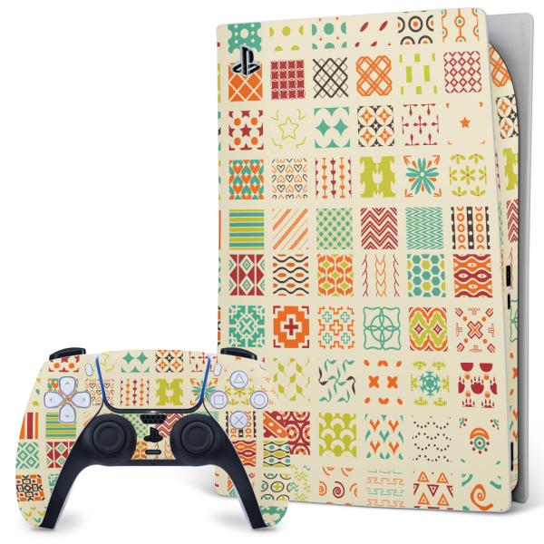 SONY PS5 �f�W�^���G�f�B�V���� �v���C�X�e�[�V���� ��p�������ȃX�L���V�[�� �\�邾���� �f�U�C���X�e�b�J�[  �͗l�@�J���t���@���ʁ@�n�[�g 007983