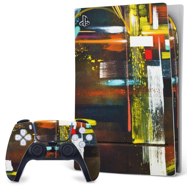 SONY PS5 �f�W�^���G�f�B�V���� �v���C�X�e�[�V���� ��p�������ȃX�L���V�[�� �\�邾���� �f�U�C���X�e�b�J�[  �C���N�@�y���L�@�J���t�� 008007