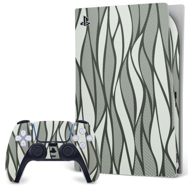 SONY PS5 �f�W�^���G�f�B�V���� �v���C�X�e�[�V���� ��p�������ȃX�L���V�[�� �\�邾���� �f�U�C���X�e�b�J�[  �͗l�@�D�F�@�O���[ 008757