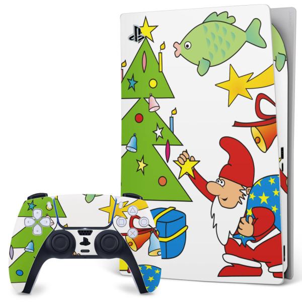 SONY PS5 �f�W�^���G�f�B�V���� �v���C�X�e�[�V���� ��p�������ȃX�L���V�[�� �\�邾���� �f�U�C���X�e�b�J�[  �N���X�}�X�@�T���^�@�L�����N�^�[ 010071