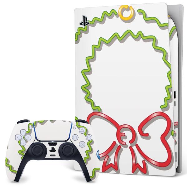 SONY PS5 �f�W�^���G�f�B�V���� �v���C�X�e�[�V���� ��p�������ȃX�L���V�[�� �\�邾���� �f�U�C���X�e�b�J�[  �N���X�}�X�@���[�X�@�V���v�� 010072