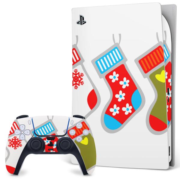 SONY PS5 �f�W�^���G�f�B�V���� �v���C�X�e�[�V���� ��p�������ȃX�L���V�[�� �\�邾���� �f�U�C���X�e�b�J�[  �N���X�}�X�@�v���[���g�@�J���t�� 010074