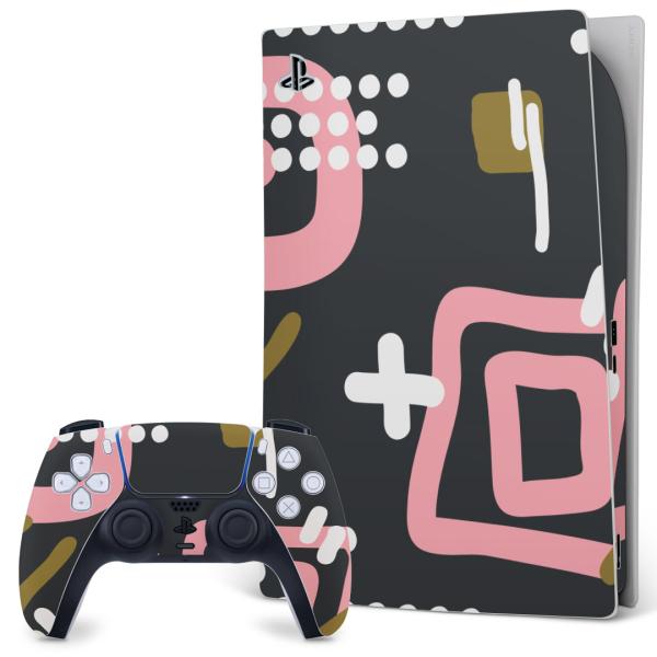 SONY PS5 �f�W�^���G�f�B�V���� �v���C�X�e�[�V���� ��p�������ȃX�L���V�[�� �\�邾���� �f�U�C���X�e�b�J�[  �v���X�@�O���[�@�s���N 011031