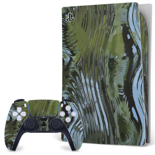 SONY PS5 �f�W�^���G�f�B�V���� �v���C�X�e�[�V���� ��p�������ȃX�L���V�[�� �\�邾���� �f�U�C���X�e�b�J�[  �͗l�@�΁@���� 011625