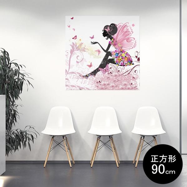 �|�X�^�[ �E�H�[���X�e�b�J�[ �V�[�����X�e�b�J�[ ���� 90×90cm Lsize �� �C���e���A �������@�������� wall sticker poster �d���@���X�@�� 001181