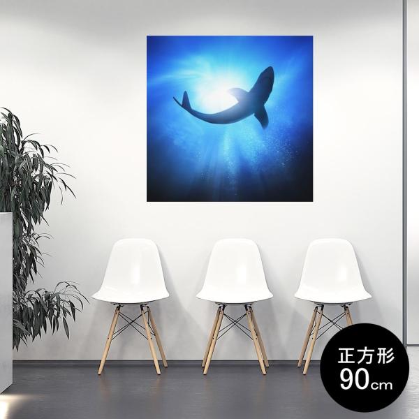 �|�X�^�[ �E�H�[���X�e�b�J�[ �V�[�����X�e�b�J�[ ���� 90×90cm Lsize �� �C���e���A �������@�������� wall sticker poster ���@������@�C 012652