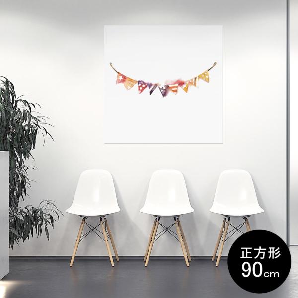 �|�X�^�[ �E�H�[���X�e�b�J�[ �V�[�����X�e�b�J�[ ���� 90×90cm Lsize �� �C���e���A �������@�������� wall sticker poster ���@�t���b�O�@�J���t�� 014740
