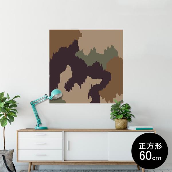 �|�X�^�[ �E�H�[���X�e�b�J�[ �V�[�����X�e�b�J�[ ���� 60×60cm Msize �� �������@�������� sticker poster ���ʁ@�J���t���@�͗l 004090