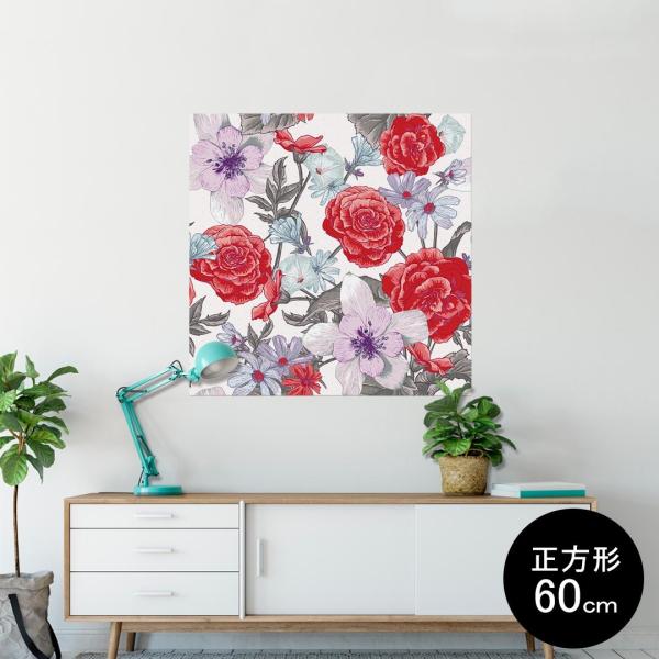 �|�X�^�[ �E�H�[���X�e�b�J�[ �V�[�����X�e�b�J�[ ���� 60×60cm Msize �� �������@�������� sticker poster �C���X�g�@�ԁ@�t�����[�@�ԁ@���b�h 008801