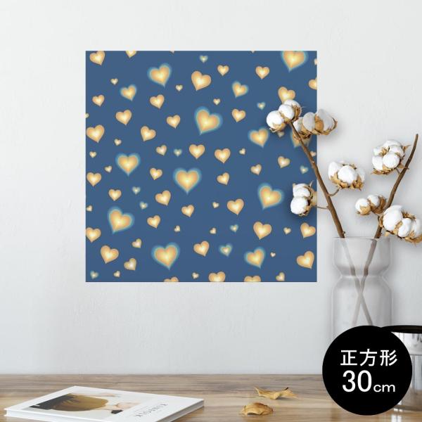 �|�X�^�[ �E�H�[���X�e�b�J�[ �V�[���� 30×30cm Ssize �� �C���e���A �������@�������� wall sticker poster �n�[�g�@�͗l�@�� 003511
