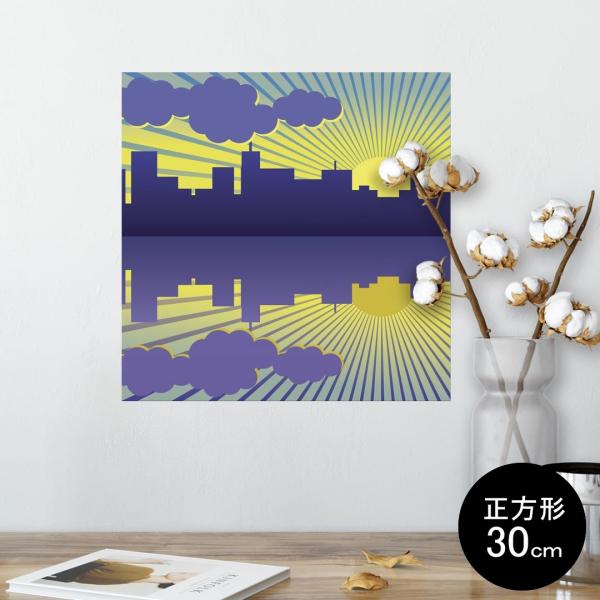 �|�X�^�[ �E�H�[���X�e�b�J�[ �V�[���� 30×30cm Ssize �� �C���e���A �������@�������� wall sticker poster �����@�����@���F�@�C�G���[ 007290