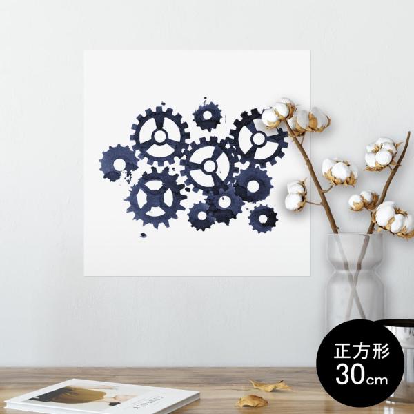 �|�X�^�[ �E�H�[���X�e�b�J�[ �V�[���� 30×30cm Ssize �� �C���e���A �������@�������� wall sticker poster �l�W�@�@�B�@�V���v�� 012283