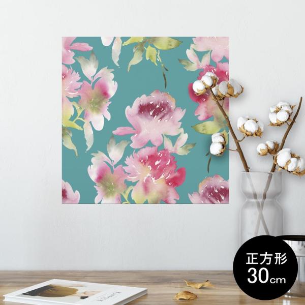 �|�X�^�[ �E�H�[���X�e�b�J�[ �V�[���� 30×30cm Ssize �� �C���e���A �������@�������� wall sticker poster �ԁ@�΁@�s���N 012287