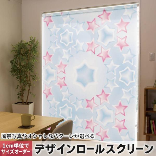 ���[���X�N���[�� ���[���J�[�e�� �I�[�_�[���C�h �f�U�C�� 005442 ���̑� ���@�͗l