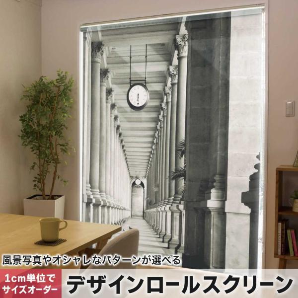 ���[���X�N���[�� ���[���J�[�e�� �I�[�_�[���C�h �f�U�C�� 007546 ���j�[�N �ʐ^�@���m�N���@���v�@����