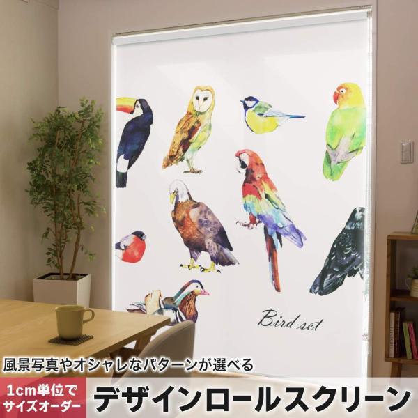 ���[���X�N���[�� ���[���J�[�e�� �I�[�_�[���C�h �f�U�C�� 014764  ���@�J���t���@bard
