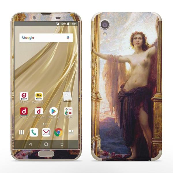 igsticker SH-01L SHV43  AQUOS sense2 Ή ANIX docomo hR SʃXLV[ t XebJ[ l@G@CXg 003217