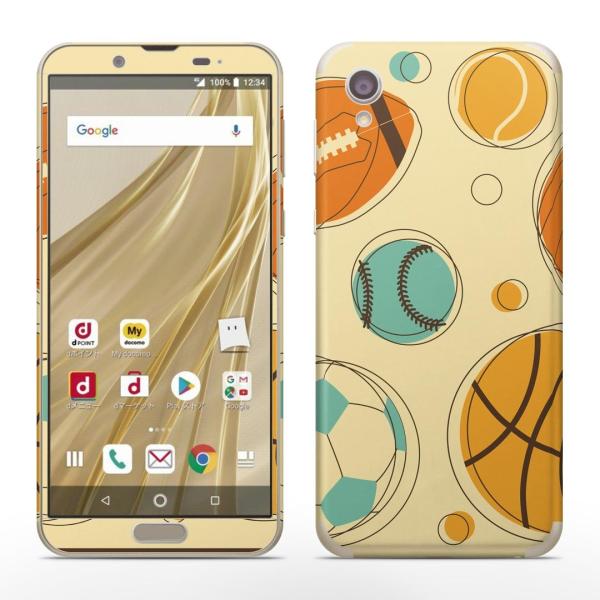 igsticker SH-01L SHV43 ���� AQUOS sense2 �Ή� �A�N�I�X docomo �h�R�� �S�ʃX�L���V�[�� �t�� �X�e�b�J�[ �X�|�[�c�@�C���X�g 004697