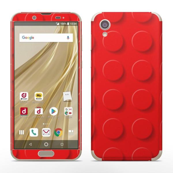 igsticker SH-01L SHV43 ���� AQUOS sense2 �Ή� �A�N�I�X docomo �h�R�� �S�ʃX�L���V�[�� �t�� �X�e�b�J�[ ���S�@�u���b�N�@�ԁ@���b�h 007348