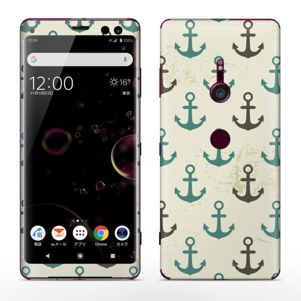 igsticker Xperia XZ3 SO-01L SOV39 801SO �e�Ή� docomo au softbank �G�N�X�y���A �S�ʃX�L���V�[�� �t�� ��@������@�͗l 006113