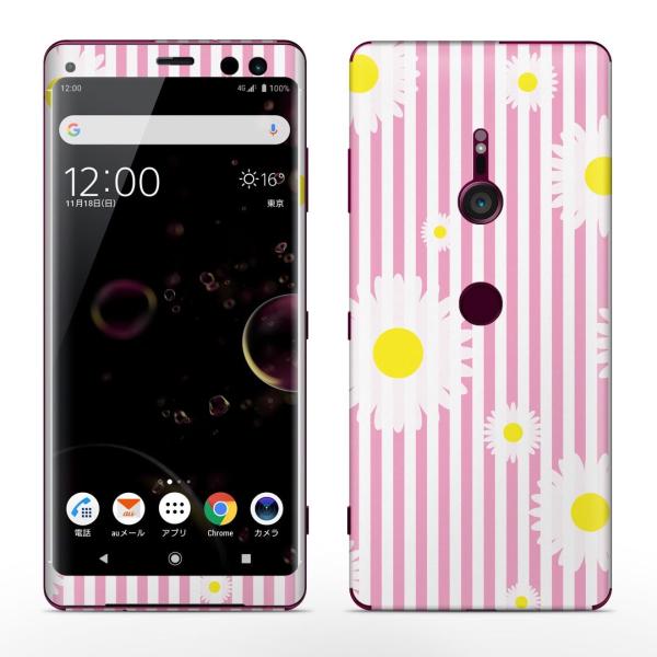 igsticker Xperia XZ3 SO-01L SOV39 801SO �e�Ή� docomo au softbank �G�N�X�y���A �S�ʃX�L���V�[�� �t�� �ԁ@�t�����[�@�X�g���C�v 006954