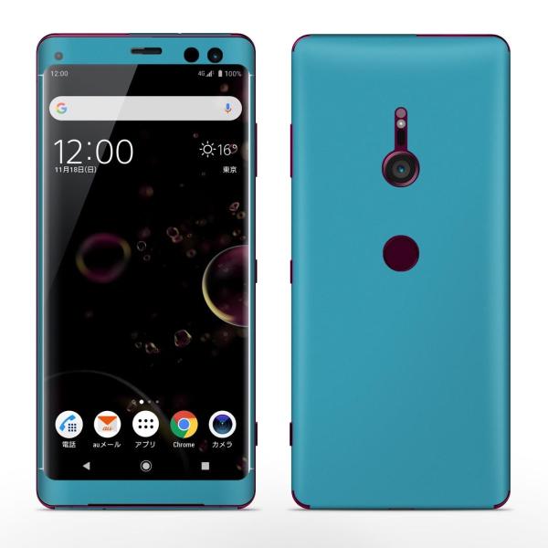igsticker Xperia XZ3 SO-01L SOV39 801SO �e�Ή� docomo au softbank �G�N�X�y���A �S�ʃX�L���V�[�� �t�� �V���v���@���n�@�� 009007