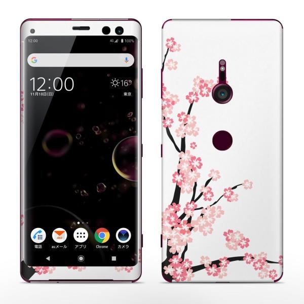 igsticker Xperia XZ3 SO-01L SOV39 801SO �e�Ή� docomo au softbank �G�N�X�y���A �S�ʃX�L���V�[�� �t�� �t�����[�@���@�s���N 009578