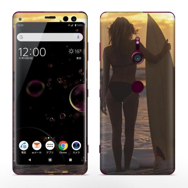 igsticker Xperia XZ3 SO-01L SOV39 801SO �e�Ή� docomo au softbank �G�N�X�y���A �S�ʃX�L���V�[�� �t�� �������@�����@�Z�N�V�[ 011493