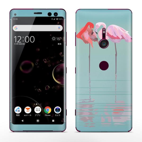 igsticker Xperia XZ3 SO-01L SOV39 801SO �e�Ή� docomo au softbank �G�N�X�y���A �S�ʃX�L���V�[�� �t�� �t���~���S�@���Ӂ@���� 011652