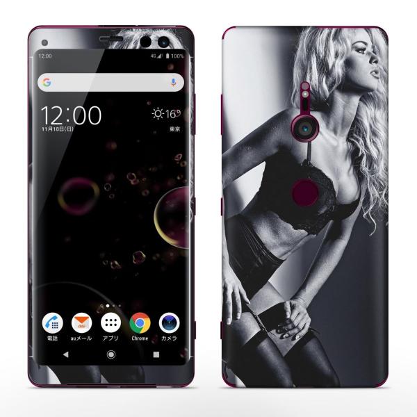igsticker Xperia XZ3 SO-01L SOV39 801SO �e�Ή� docomo au softbank �G�N�X�y���A �S�ʃX�L���V�[�� �t�� �����@�Z�N�V�[�@�ʐ^ 012817