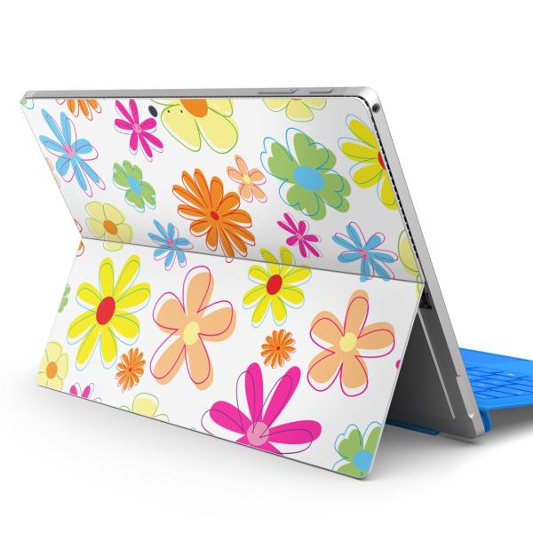 Surface pro7 (2019) pro6 pro2017 pro4��p�X�L���V�[�� Microsoft �T�[�t�F�X  �ԁ@�t�����[�@�J���t���@�͗l 007632