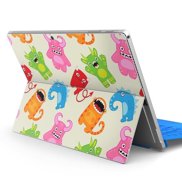 Surface pro7 (2019) pro6 pro2017 pro4��p�X�L���V�[�� Microsoft �T�[�t�F�X  �����X�^�[�@�L�����N�^�[�@�J���t���@�͗l 007721